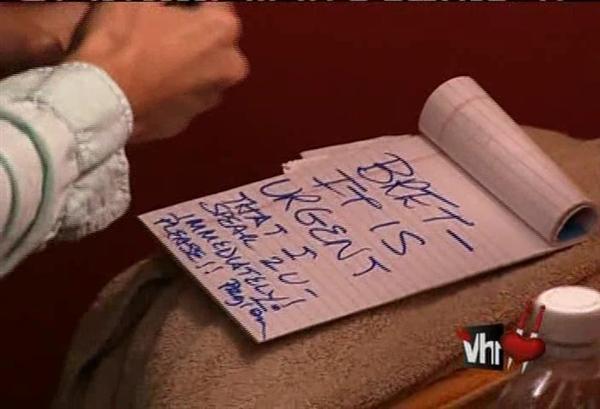 Dear Bret, My ovaries stopped working today. Love Peyton